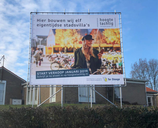 HoogteTachtig bouwdoek